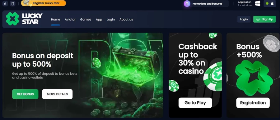 Lucky Star Registration